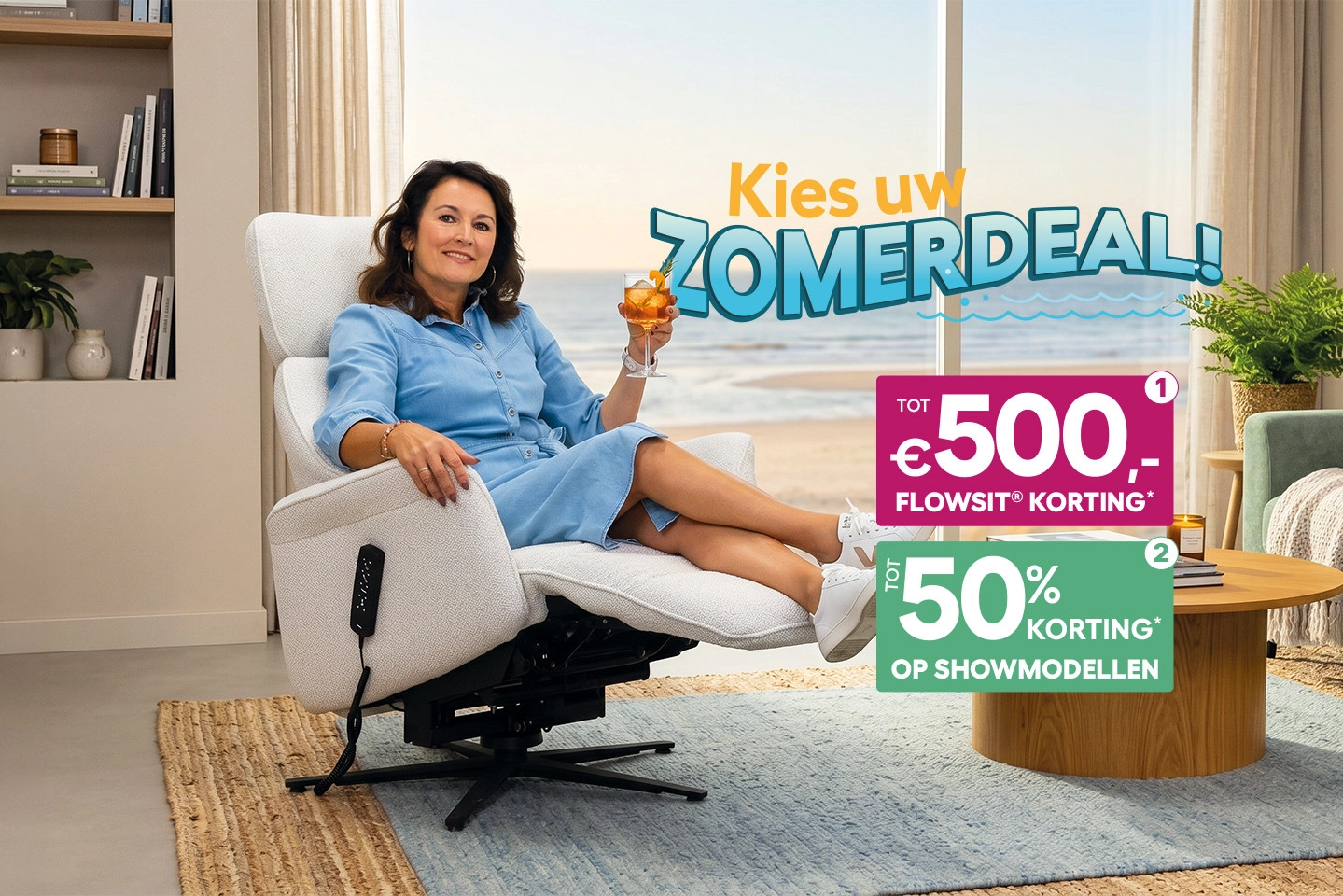 Relaxfauteuils en sta-op-stoelen