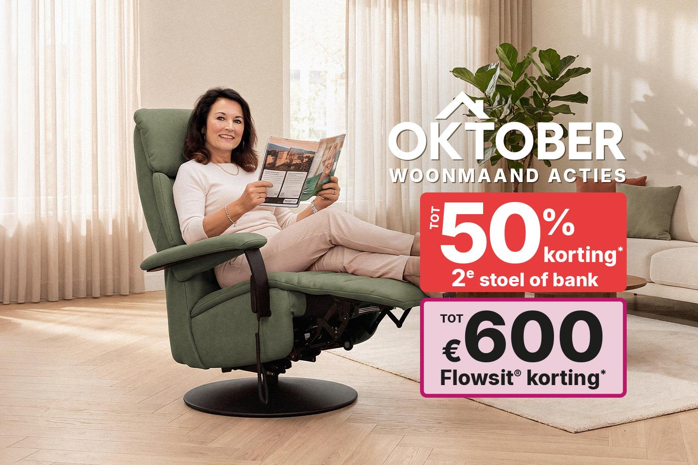 Relaxfauteuils en sta-op-stoelen
