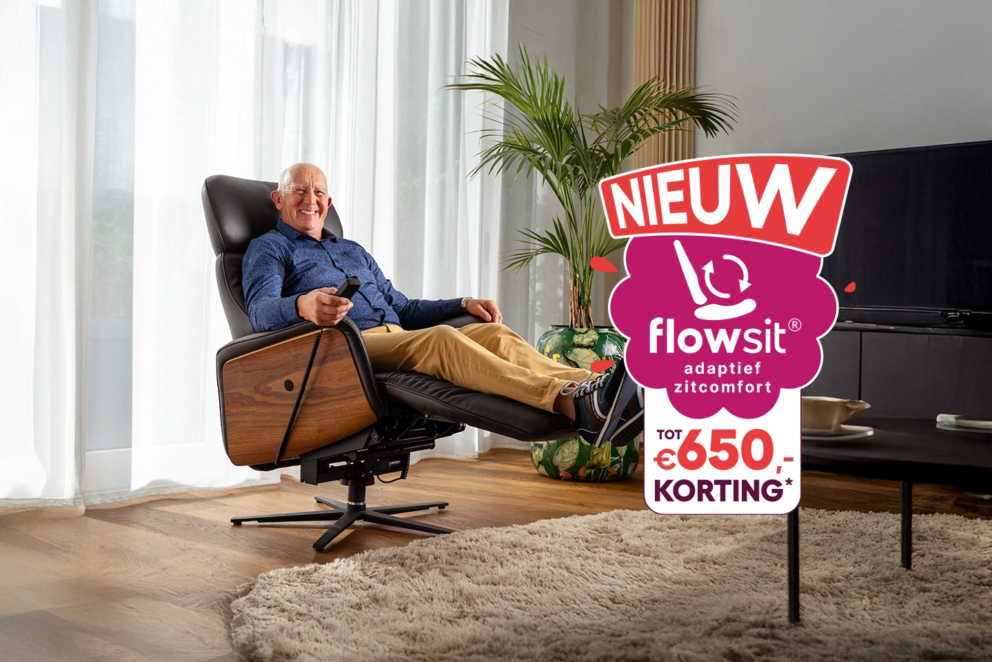 Sta-op-stoelen en relaxfauteuils